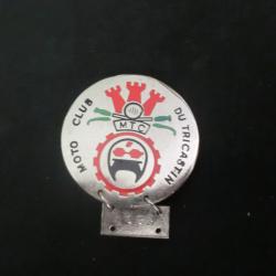 insigne broche moto club du tricastin 1972