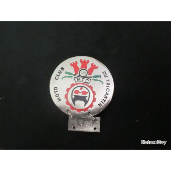 insigne broche moto club du tricastin 1972