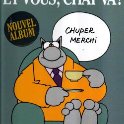 philippe g&eacute;luck le chat 3 bd, la marque du chat,et vous , chat va?, le chat a encore frapp&eacute;