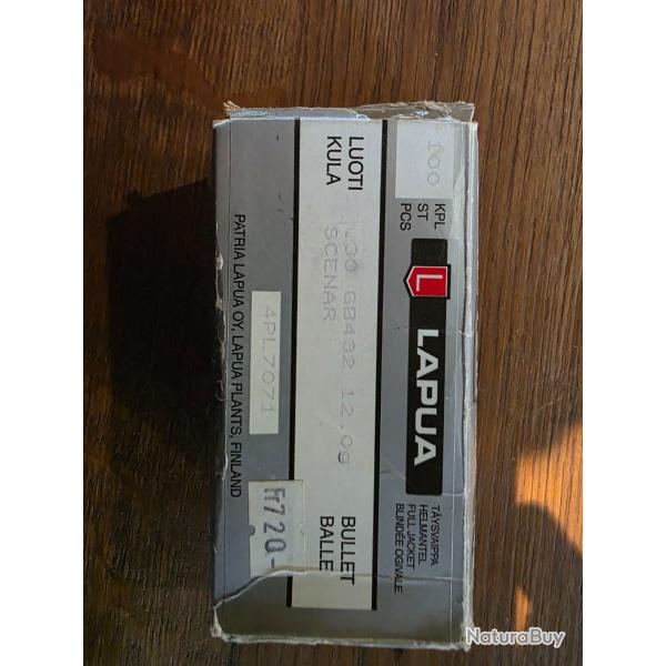 Ogive lapua GB 432 scenar