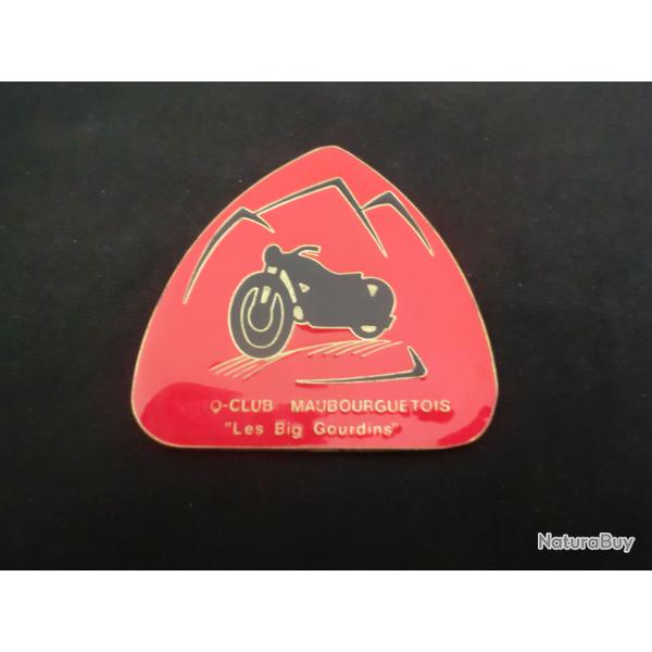 insigne broche moto club maubourguetois "" les big gourdins