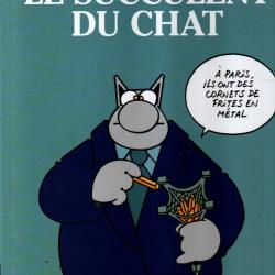 philippe g&eacute;luck le chat 3 bd, la rumba du chat , l'excellent chat, le succulent du chat