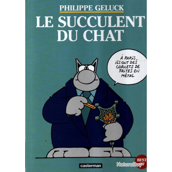 philippe g�luck le chat 3 bd, la rumba du chat , l'excellent chat, le succulent du chat