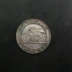 insigne broche moto club bergerac