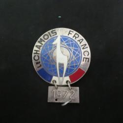 insigne broche le chamois france 1972