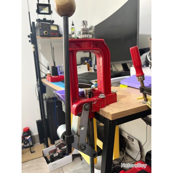 PRESSE DE RECHARGEMENT LEE BREECH LOCK 9 mm