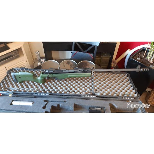 SAKO TRG42 verte en 338 LM, canon NEUF