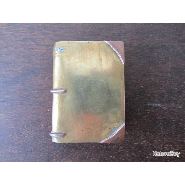 Briquet de poilu "Livre" 1914-1918 WW1