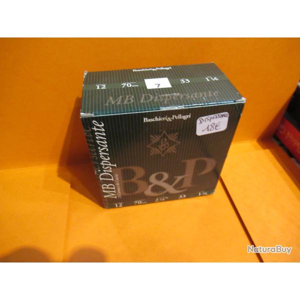 bacheri et pellagri  MB dispersantes 33gr en cal 12/70