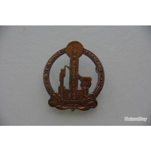 INSIGNE DE LA BASE OPERATIONS 901 --1�ARMEE  ---LIBERATION --------- A.AUGIS