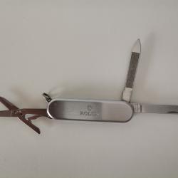 Couteau Rolex Wenger Del&eacute;mont Switzerland Stainless