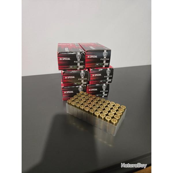 lot de 300 douilles 38 special