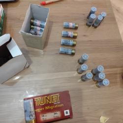 Lot cal 12 bourre grasse winchester