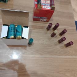 Lot cartouches cal 12 bourre jupe