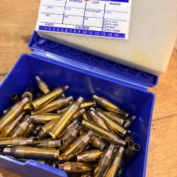100 douilles etuis  lapua  243 winchester  6,16X51 4PH6009