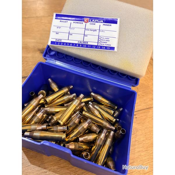 100 douilles etuis  lapua  243 winchester  6,16X51 4PH6009