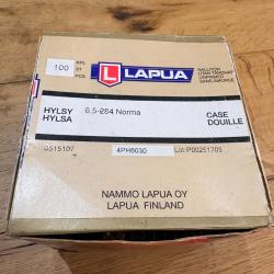 100 etuis  douilles 6,5-284 lapua  neuves