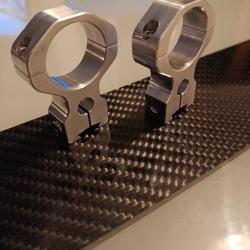 Colliers lunette morr accuracy 1 pouce - dovetail 11 mm