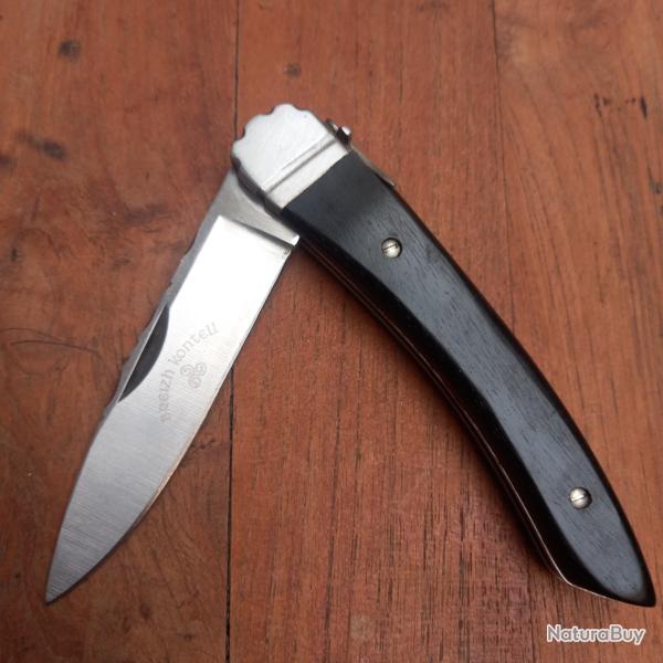 Joli Couteau R�gional BREIZH KONTELL  Manche en �B�NE