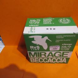 25 cartouches dispersantes  CLEVER MIRAGE BECCACIA RVS cal 12/70 en 36gr