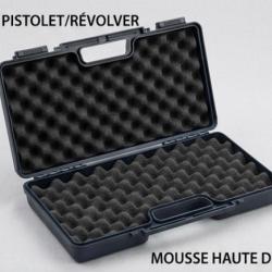 [PRIX BRADD&Eacute;] Mallette bleue fonc&eacute;e de transport pour 2 armes de poing ou Canon 8 pouces