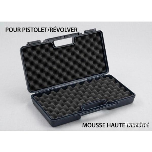 [PRIX BRADD�] Mallette bleue fonc�e de transport pour 2 armes de poing ou Canon 8 pouces