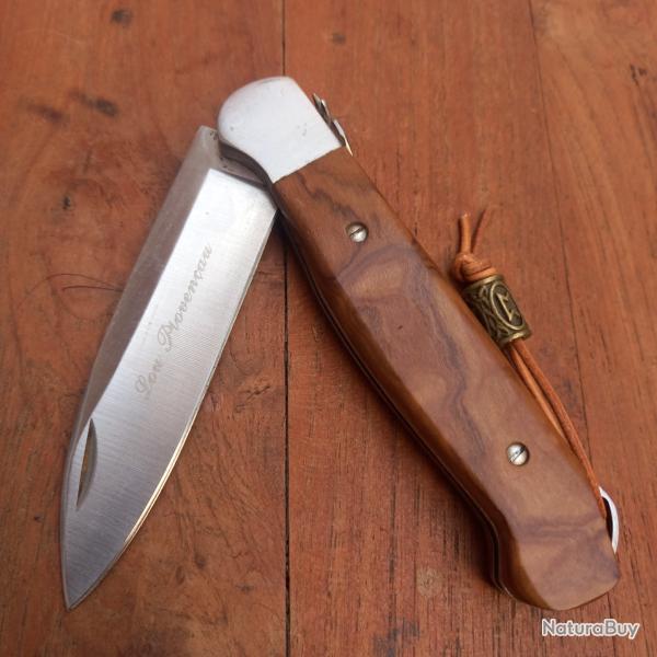Joli Couteau R�giolal LOU PROVEN�AU Manche en Olivier