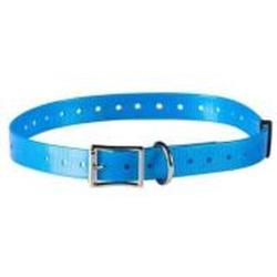 Collier Polyur&eacute;thane Num Axes 18,5 mm Bleu - R&eacute;sistante et Flexible - S&eacute;curisation Fiable pour Chass