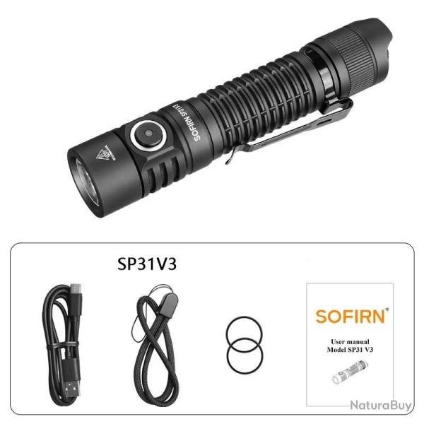 Lampe Torche SP31 V3 SST40 2000lm USB-C IP68 Portable *Ench�re* Tactique Camping Chasse
