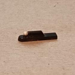 Guidon Longitudinal embout plastique blanc  H5