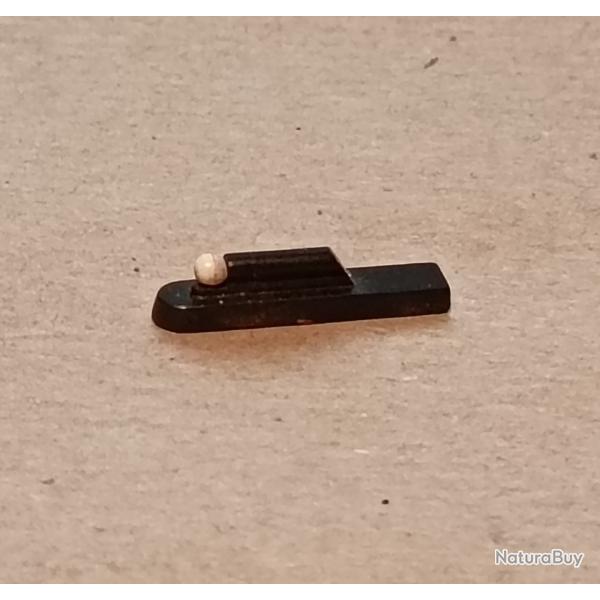 Guidon Longitudinal embout plastique blanc  H5