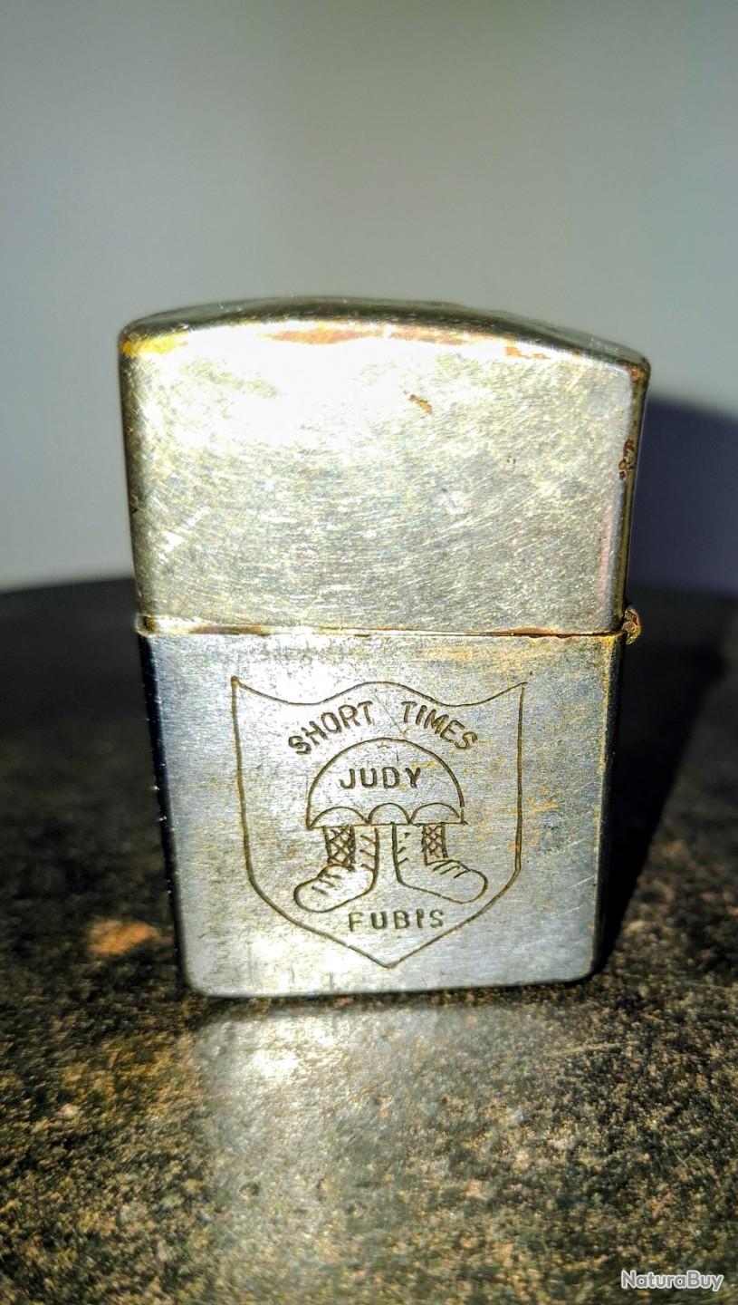 Zippo Vietnam 1968 gravé Saigon 67-68 briquet militaire US guerre