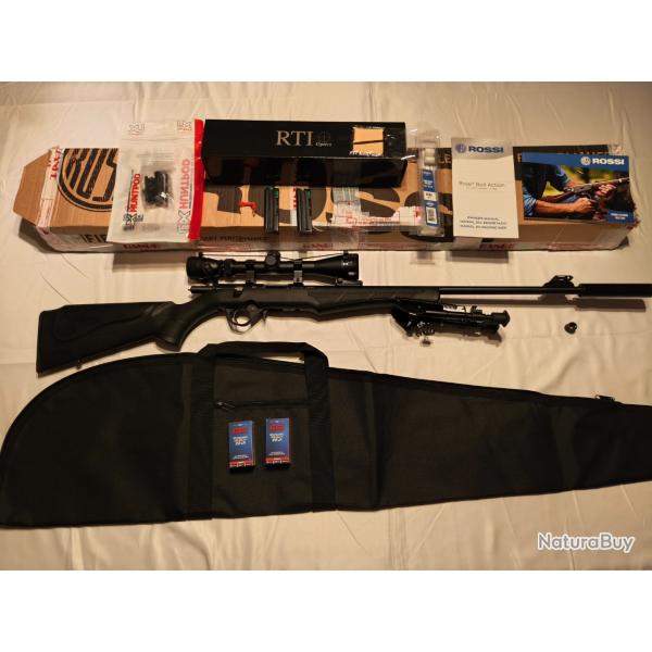 Carabine Rossi 8122 en 22lr parfait �tat + accessoires et munitions