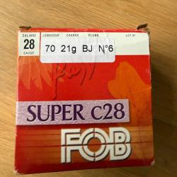 Lot 19 cartouches calibre 28