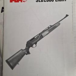 Vds Notice HK SLB 2000 Light en Anglais, Allemand et Italien