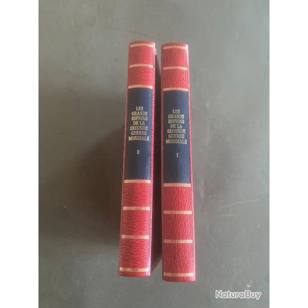 les grands espions de la seconde guerre mondiale en deux tomes (ma r�f: 733 � )