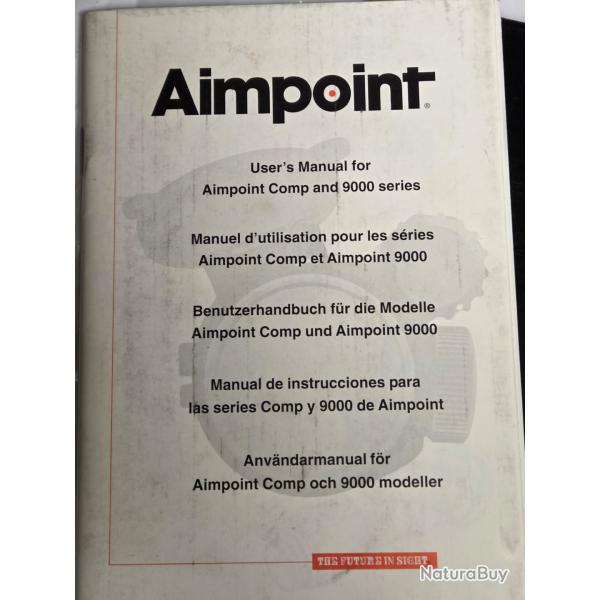 Vds Notice AIMPOINT  9000SC 2MOA en Fran�ais