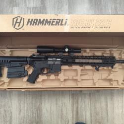 Hammerli Tac R1 - quasi neuve avec lunettes et accessoires