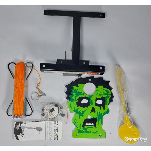 Cible Basculante Zombie Metal CROSSMAN pour carabines et pistolets � plombs