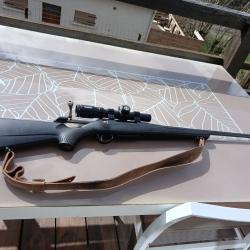Carabine &agrave; verrou Tikka cal 300wmag  avec lunette battue Bushnell le tout en excellent  &eacute;tat.