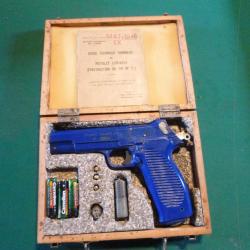Rare Pistolet lumineux d'instruction en coffret d'origine Complet