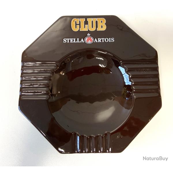 Gros Cendrier Publicitaire Club Stella Artois Collector Vintage C�ramique