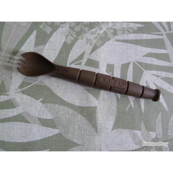 couvert edc KABAR - lot de x2 tan/noir