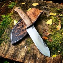 Salnin spirit light , style kephart, forg&eacute; , piece unique , etui cuir