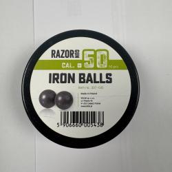 Balles caoutchouc / metal cal .50 Razor Gun (HDR 50)