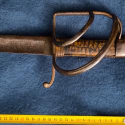 Sabre de cavalerie lourde de l'arm&eacute;e imp&eacute;riale russe 1810 garde acier