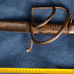 Sabre de cavalerie lourde de l'arm&eacute;e imp&eacute;riale russe 1810 garde acier