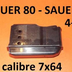 DERNIER chargeur SAUER 80 SAUER 90 capacit&eacute; 4+1 origine calibre 7x64 - VENDU PAR JEPERCUTE (D25F21)