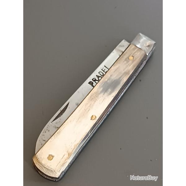 ANCIEN COUTEAU GARONNAIS, PRADEL, THIERS, XX�me, manche en corne.