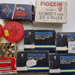 Lot de 489 cartouches 9 flobert